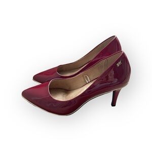 Jones NY Pumps Burgundy - FREE SHIPPING ON ALL ITEMS